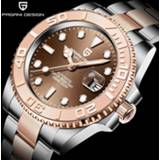 👉 Watch steel PAGANI DESIGN Luxury Men Mechanical Wristwatch Top Brand Stainless Automatic Sapphire Glass Waterproof
