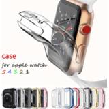 Watch Case For Apple 5 4 3 band 44mm/40mm 42mm/38mm iwatch All-around Ultra-Thin Screen protector cover