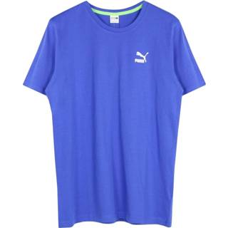 👉 Shirt l male blauw T-shirt