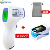 👉 Thermometer baby's Termometro Digital LED thermometers infrared Forehead gun термометр Adult/baby Temperature Spo2 oximetro oled pulse oximeters