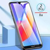 👉 Screenprotector 2Pcs Screen Protector Glass For Huawei Honor 8a pro Tempered Honor8a 8 a a8 8apro Full Cover HD Protective