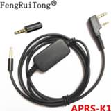 Audio interface APRS-K1 Cable (Audio Cable) for BaoFeng UV5R UV-82 5RA 5RB WOUXUN TYT (APRSpro, APRSDroid, Compatible - Android, iOS