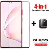 👉 Cameralens 4-in-1 For Glass Samsung Galaxy Note10 Lite Tempered Camera Lens Screen Protector Full Cover on Note 10