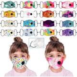 Gezichtsmasker carbon kinderen jongens meisjes Kids Boys Girl Cotton Washable Cartoon Facemask Maske Activated Face Maskswashable And Reusable Scarf 9