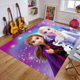 👉 Playmat kinderen Frozen Door Mat Kids Cartoon Anna Elsa Cute Kitchen Rugs Bedroom Carpets Decorative Stair Mats Home Decor Crafts