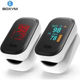 👉 Oximeter BOXYM Medical Portable Finger Pulse blood oxygen Heart Rate Saturation Meter OLED Oximetro de dedo Saturometro Monitor