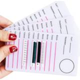 Riem 1pcs Eyelash Individual Tile Palette Belt Adhesive Ceramic Eye Lash Pad Acrylic Glue Extension Pallet Holder Tablet Tool