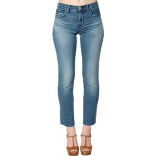 👉 Skinnyjeans w28 w29 w30 w24.25 w26 w27 vrouwen blauw Straight LEG Adele Skinny Jeans