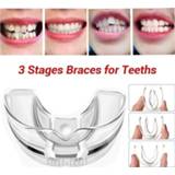 Straightener 3 Stages Dental Orthodontic Braces Appliance Alignment Trainer Teeth Retainer Bruxism Mouth Guard