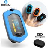👉 BOXYM Medical Rechargeable Finger Pulse Oximeter Digital Oximetro De Dedo SpO2 PR OLED CE Pulsioximetro Heart Rate Monitor