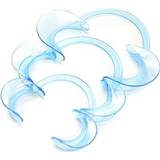 Retractor blauw s m l 3pieces Dental Cheek Mouth Opener for Teeth Whitening Clear Blue C-shape (Size S,M,L )