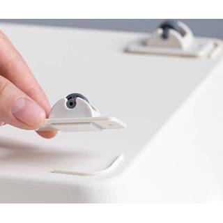 👉 Kunststof ABS One-Size veel kleurig 4 multifunctionele zelfklevende wielen