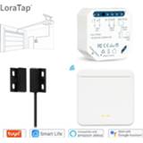 👉 Switch Tuya Smart Life Garage Door Sensor Controller Opener WiFi RF Home Google Amazon Alexa Echo App Alert No Hub