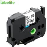 Labelprinter Labelife 1Pcs 24mm tze-251 Compatible with Brother P-touch label printer PT-D600 TZe251 TZ251 TZe 251 for PT-P700 maker