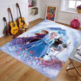 👉 Playmat baby's kinderen Frozen Baby DoorMat Kids Rug Game Mat Carpet Bedroom Kitchen Indoor Bathroom Children Crawling Gift