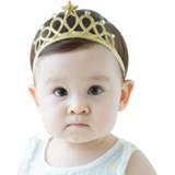Riem baby's meisjes New Children's Hair Belt Quickly Sells Baby Ornaments Crown Headwear Factory Wholesale Girl Hairclips