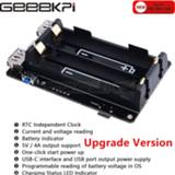👉 Power supply GeeekPi 18650 New UPS With RTC & Coulometer Pro Extended Two USB Port Device for Raspberry Pi 4 B / 3B+ 3B