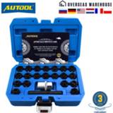 👉 Shirt AUTOOL 22pc special tire anti-theft screw removal tool sleeve for VAG VW AUDI