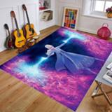 👉 Playmat meisjes kinderen Magical Frozen Girls Play Mat Thickening Kids Rug Children Cartoon Non-slip Carpet Living Room Doormat Gift