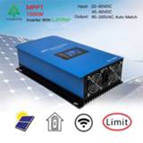 👉 Inverter 1000W Solar Grid Tie MPPT MIcro inversor Battery Discharge Power Mode with Internal Limiter Sensor 45-90VDC 95-265VAC