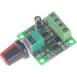 👉 Switch 5V 12V 30W 2A DC 1.8V -15V PWM Motor Speed Controller Regulator Low Voltage Fan Control Adjustable Drive