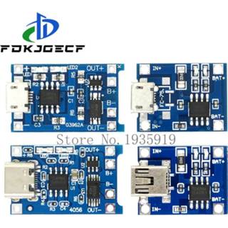 Batterij oplader Mini Micro Type-c USB 5V 1A 18650 TP4056 Lithium Battery Charger Module Charging Board With Protection Dual Functions Li-ion