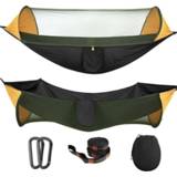 👉 Hangmat Portable Tent Camping Hammock with Mosquito Net Multi Use Swing for Hiking