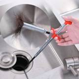 👉 Make-up remover 60/90/160/250cm Spring Pipe Dredge Tools Drain Snake Cleaner Sticks Clog Cleaning Household for Kitchen Sink