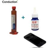👉 Make-up remover TP-2500 5ml 10ml UV LOCA Liquid Optical Clear Adhesive Glue+Uv Glue for smart phone Edge LCD Glass Screen Repair