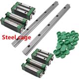 Router 2pc HGR20 hgr25 Square Linear Guide Rail 1000mm+4pc Slide Block Carriages HGH20CA HGW20CC hgh25ca hgw25 CNC Engraving