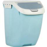 👉 Flipcover blauw large Newest 15Kg Rice Storage Box Sealed Moisture-Proof Capacity Grain Flour Container Kitchen Flip Cover Blue