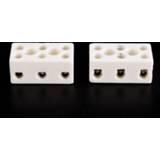 👉 F-connector 2pcs/lot 425 Degrees 10A-3P Bit Ceramic Post Terminal Blocks Celsius10A 250V Electrical Equipment Connectors Terminals