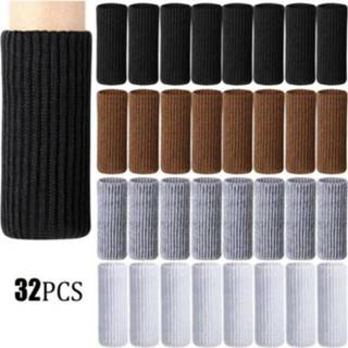 Sock 32PCS Knitted Chair Leg Socks Furniture Table Feet Floor Protectors Covers Legs Foot Non-Slip