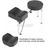 👉 Adjustable PU Leather Tattoo Leg Arm Rest Pad Pedicure Foot Stool Chair Foot Cushion Tools