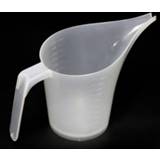 👉 Baking cup plastic large Capacity Measuring Tip Mouth Jug Graduated Surface Cooking Kitchen Bakery