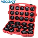 👉 Make-up remover 30pcs Oil Filter Wrench Set Cup Style Socket Automotive Universal Car Repair Tool Kit Removal Caps for Audi Ford BMW