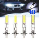 Hoofdlamp wit Ultra White H1/H3 LED Headlight High Low Beam Light SMD Bulbs Vehicle Lamp voiture antibrouillard conduite