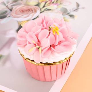 👉 Cupcake papier One-Size roze 50st Paper Cup