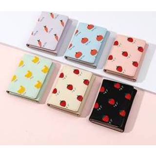👉 Portemonnee Fruit Print Fold Wallet
