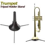Tripod Trumpet Holder Portable Stand with Detachable & Foldable Metal Leg Woodwind Instruments