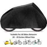 👉 Bike nylon 190T Bicycle Cover Waterproof MTB Protective Case Anti Dust Rain UV Protection With Lock-holes Storage Bag