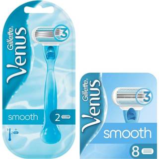 👉 Mes Gillette Venus Smooth Scheersysteem incl 9 Mesjes