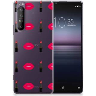 👉 Lippenstift Sony Xperia 1 II TPU bumper Lipstick Kiss 8720215498677