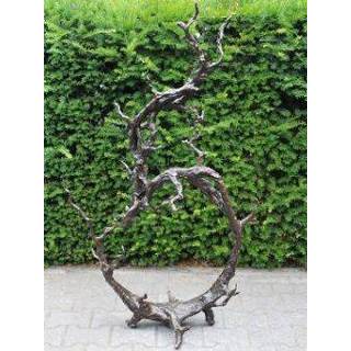 👉 Ornament Bronzen ornament, moderne boom, 140 cm