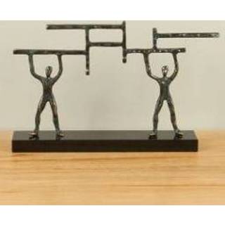👉 Ornament brons Samenwerking, 23 cm