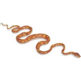 👉 Speelfiguur rood groen geel kunststof unisex oranje Safari tuin boa 142 cm rood/groen/geel 95866257606