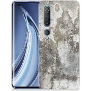 👉 Siliconen hoesje Xiaomi Mi 10 Pro TPU Beton Print 8720215088632