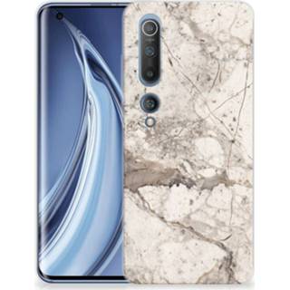👉 Siliconen hoesje beige marmer Xiaomi Mi 10 Pro TPU 8720215981865