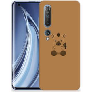 👉 Telefoonhoes baby's Xiaomi Mi 10 Pro Telefoonhoesje met Naam Baby Hyena 8720215236828