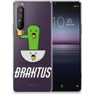 👉 Telefoonhoes Sony Xperia 1 II Telefoonhoesje met Naam Braktus 8720215994100